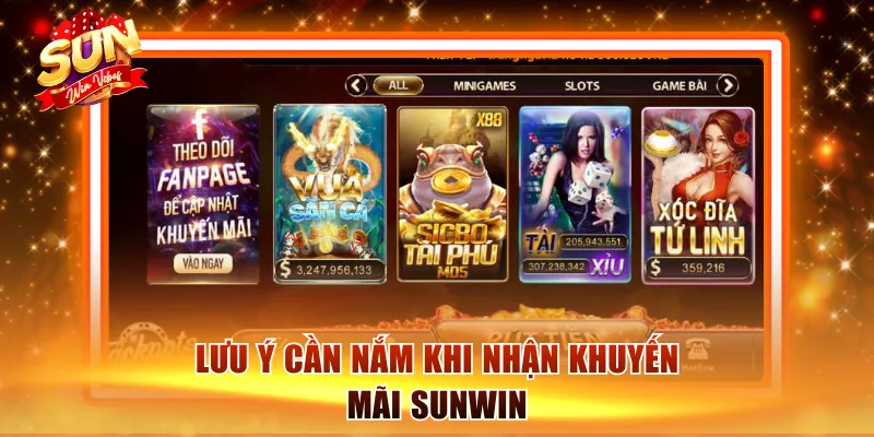 Khuyến Mãi Sunwin - Ưu Đãi Độc Quyền, Bỏ Lỡ Là Tiếc Ngay 2 Lưu ý cần nắm để tránh lỗi khi tham gia các sự kiện ưu đãi
